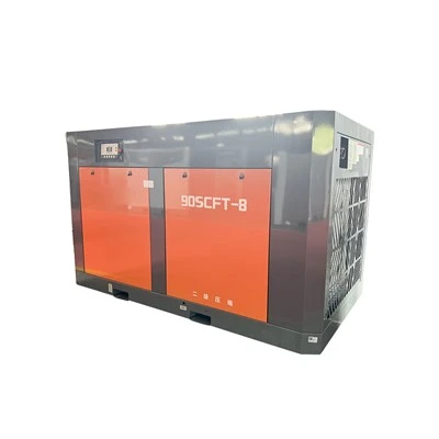 Compressor de ar tipo parafuso rotativo elétrico montado em caminhão